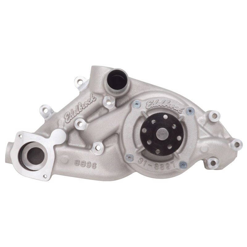 Chevrolet Gen III LS1 Water Pump - Edelbrock - High Performance, Standard Length, Satin Finish - `97-`04