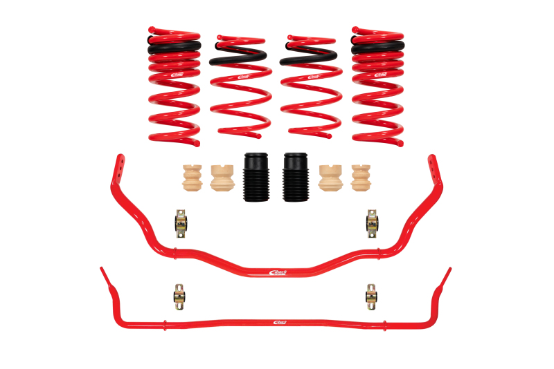 Ford Mustang Coilover Suspension Kit - Front + Rear - Eibach - Sportline-Plus + Adjustable Sway Bars - `15-`27