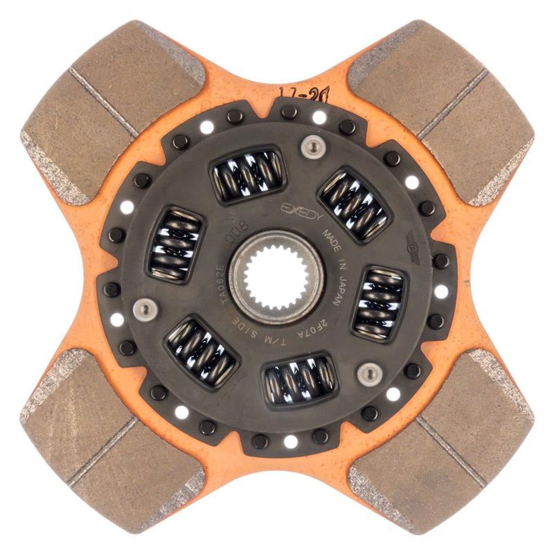 Subaru WRX STI Clutch Disc - Exedy - Stage 2 Cerametallic 4 Puck Disc - `04-`11