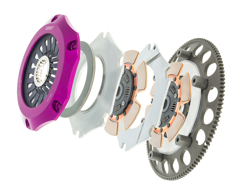 Subaru Impreza Clutch Kit - Exedy - Hyper Compe-D Twin Cerametallic - `04-`14