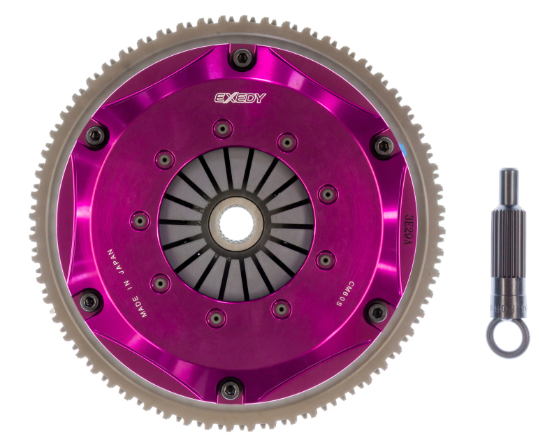 Hyundai Genesis Coupe Clutch Kit - Exedy - Hyper Twin Cerametallic, Sprung Center Disc - `10-`12