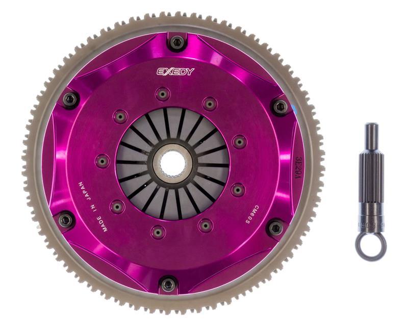 Hyundai Genesis Coupe Clutch Kit - Exedy - Hyper Twin Cerametallic, Sprung Center Disc - `10-`12