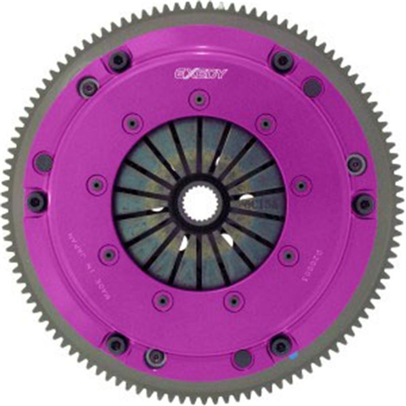 Scion Xa Clutch Kit - Exedy - Hyper Single Carbon-R, Rigid Center Disc, Push Type Cover - `04-`06
