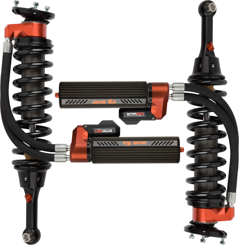 Ford Raptor Coilover Suspension Kit - Front - FOX - 3.0 Factory Race Series Live Valve Internal Bypass - `19-`27