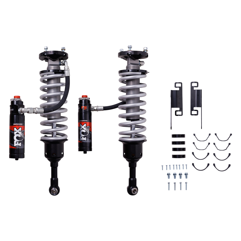 Toyota Tacoma Coilover Suspension Kit - Front - FOX - 2.5 Performance Elite Series Front Reservoir Shock (1-3in Lift) DSC EVO - `24-`27