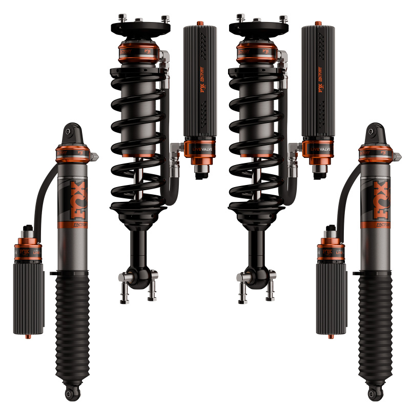 Ford F150 Coilover Suspension Kit - Front - FOX - Factory Race Live Valve - Black - `24-`27