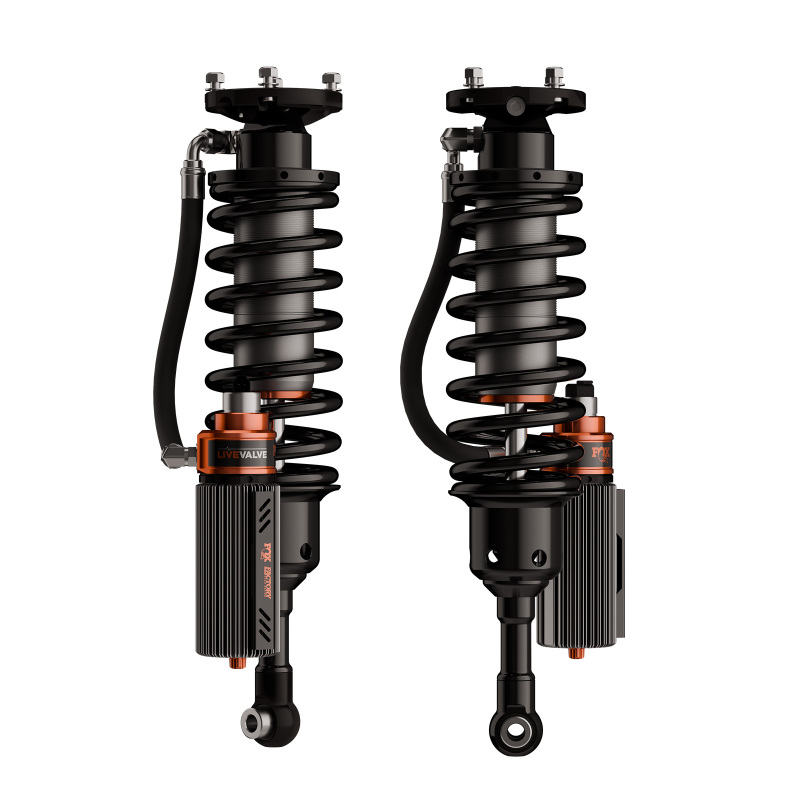 Toyota Tacoma Coilover Suspension Kit - FOX - 3.2 Factory Race Live Valve Internal Bypass - Black - `24-`27
