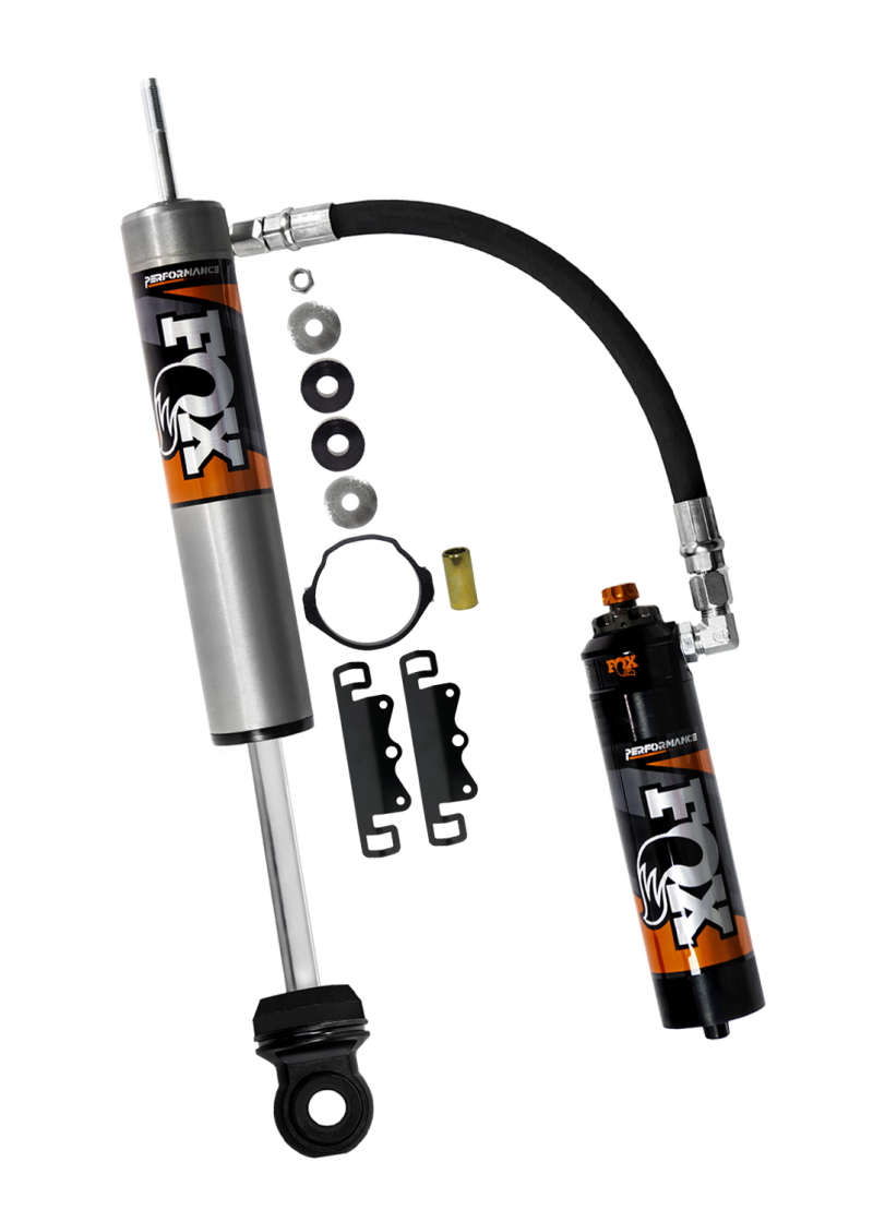 Ford Super Duty Suspension Shock Absorber Kit - Front - FOX - Performance Elite Series 2.5 Reservoir Shock with DSC Adjuster - `17-`27