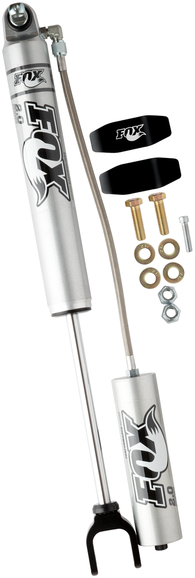 Chevrolet HD Suspension Coilover Shock - Front - FOX - Performance Series 2.0 Smooth Body Reservoir - `11-`27