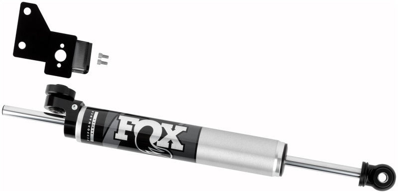 Jeep JL Steering Stabilizer - FOX - 2.0 Performance Series - Black - `18-`27