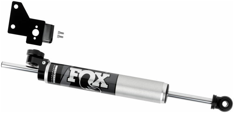 Jeep JL Steering Stabilizer - FOX - 2.0 Performance Series - Black - `18-`27