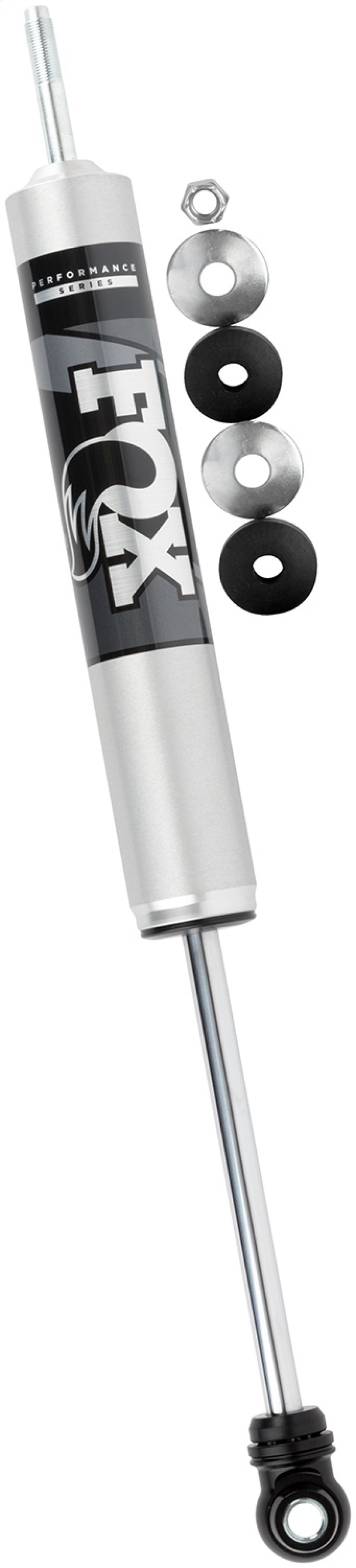 Dodge 2500 Coilover Suspension Kit - Front - FOX - 2.0 Performance Series Smooth Body IFP - Black Anodized - `14-`27