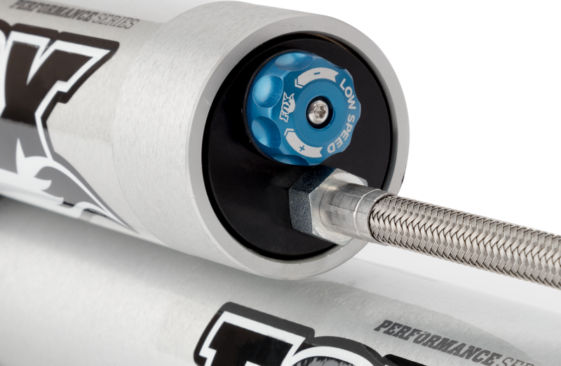 Ford F-250 Super Duty Shock Absorber - Front - FOX - 2.0 Performance Series Smooth Body Reservoir - Adjustable - `99-`04