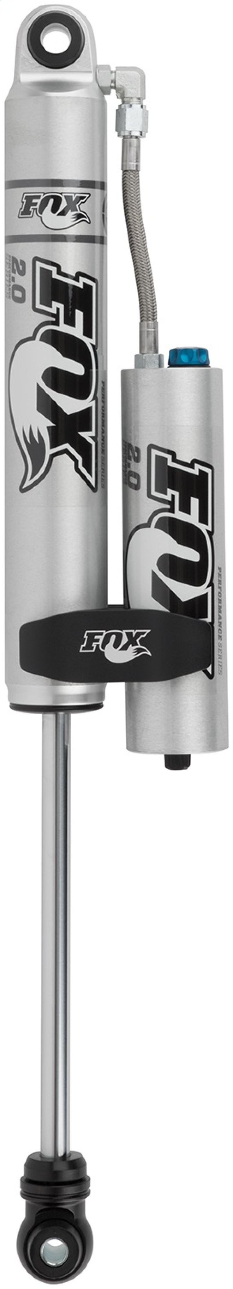 Ford F-250 Super Duty Shock Absorber - Front - FOX - 2.0 Performance Series Smooth Body Reservoir - Adjustable - `99-`04