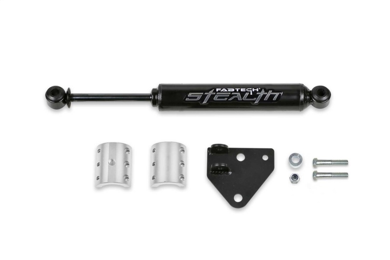 Jeep JL Steering Stabilizer - Fabtech - Stealth, High Clearance, Non-Stock Height - `18-`21