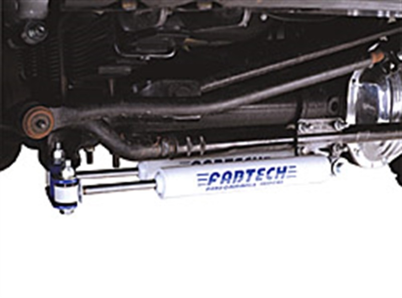 Ford F250 Steering Stabilizer - Front - Fabtech - Dual Performance - Opposing Style - `05-`21