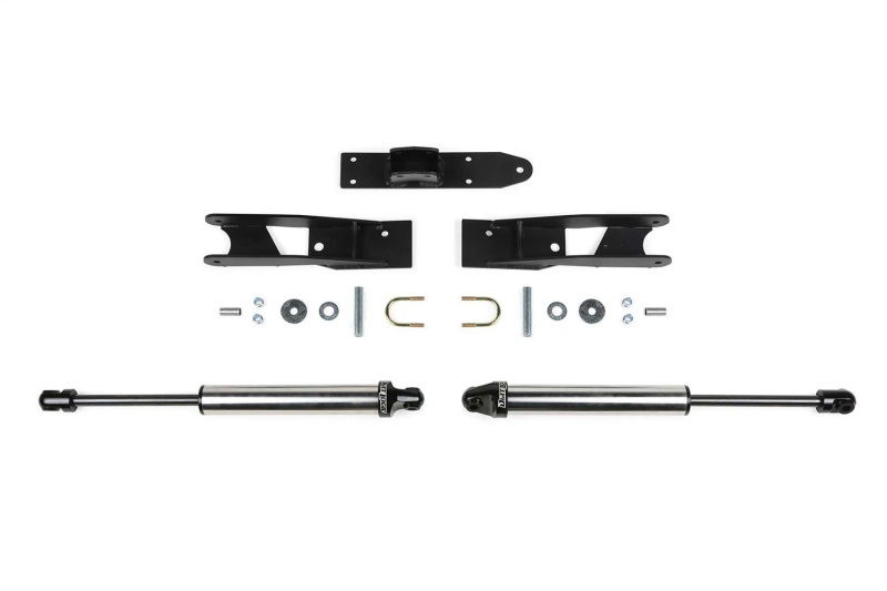 GMC 2500HD Steering Stabilizer - Front - Fabtech - Dual HD Dirt Logic - `20-`21