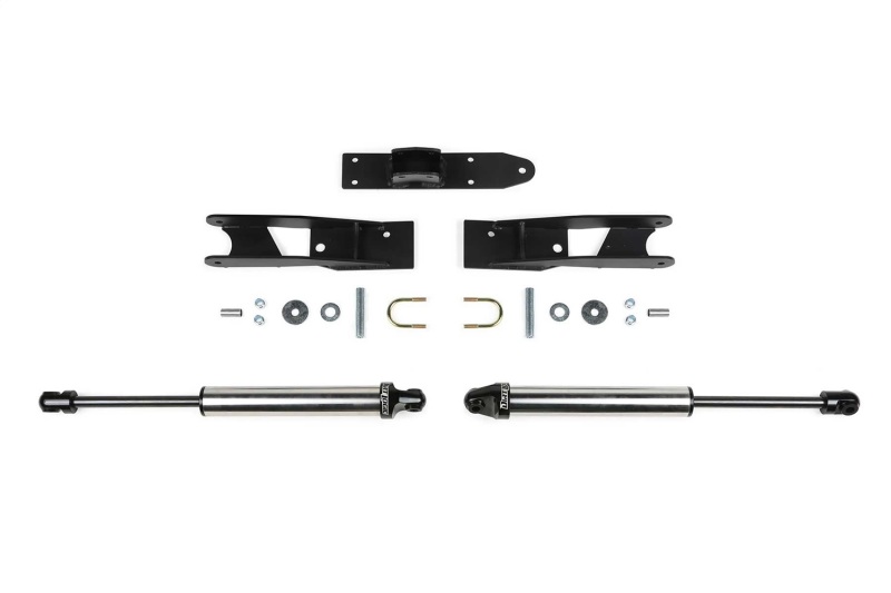 GMC 2500HD Steering Stabilizer - Front - Fabtech - Dual HD Dirt Logic - `20-`21
