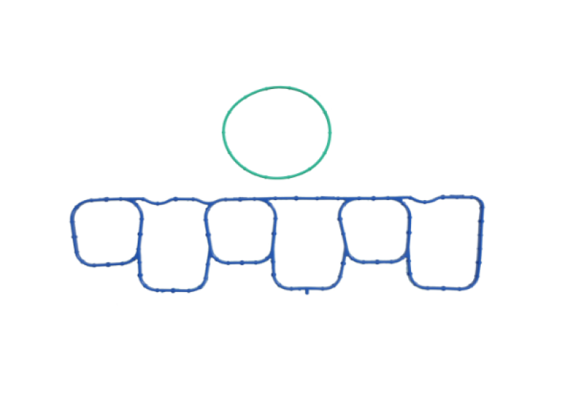 Ford Edge Fuel Injection Plenum Gasket Set - Fel-Pro - `11-`18