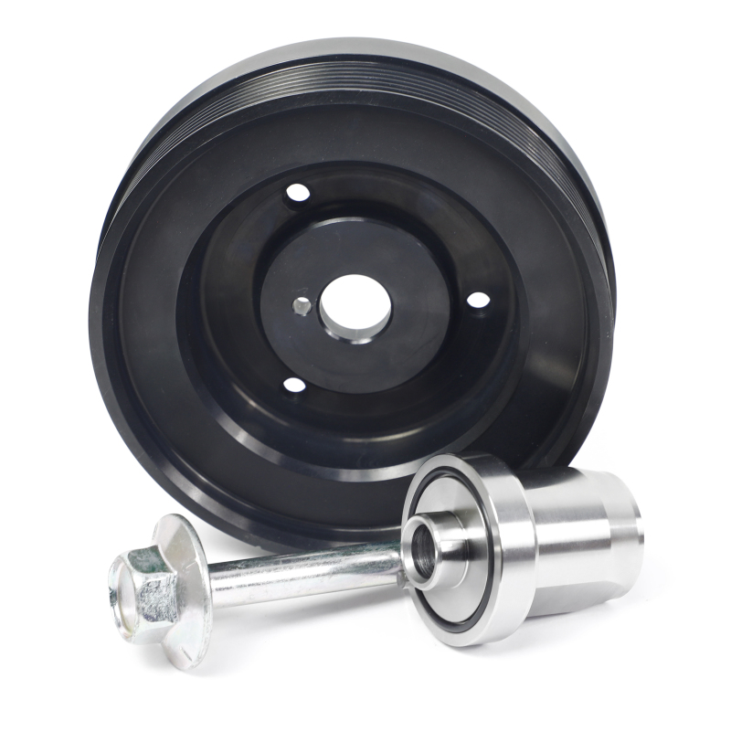 Subaru BRZ Harmonic Balancer - Fluidampr - Steel Internally Balanced Damper w/Adapter Kit - Black Zinc Chromate - `22-`27