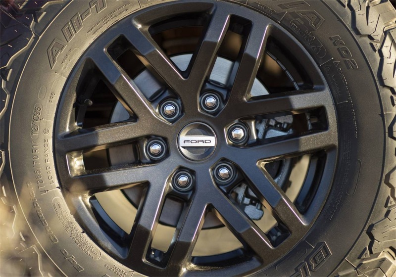 Ford Ranger Backspacing Ford Ranger Wheel - Ford Racing - 17x8.5, Bolt Pattern 6x139.7mm ...