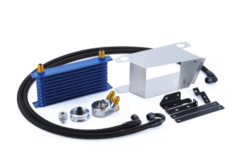 Subaru BRZ Oil Cooler - GReddy - 10-Row with Shroud - `17-`27