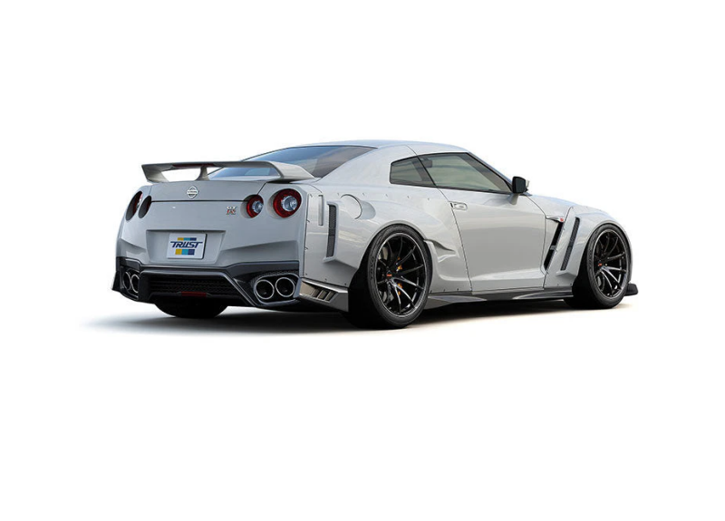 Nissan GTR Rear Over-Fender Set - GReddy - GRacer - `17-`27