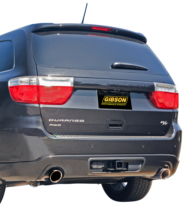 Dodge Durango Performance Exhaust - Rear - Gibson - Axle-Back Dual Exhaust - Baffled/Chambered Muffler - `11-`27
