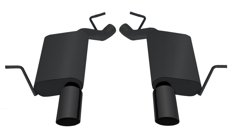 Dodge Durango Performance Exhaust - Gibson - Axle Back Dual - Black - `11-`27 Dodge Durango Performance Exhaust - Gibson - Axle Back Dual - Black - `11-`27