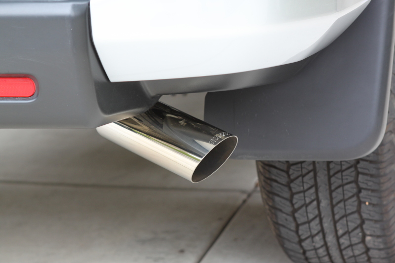 Toyota FJ Cruiser Performance Exhaust - Single - Gibson - Cat-Back, Stainless - `07-`14