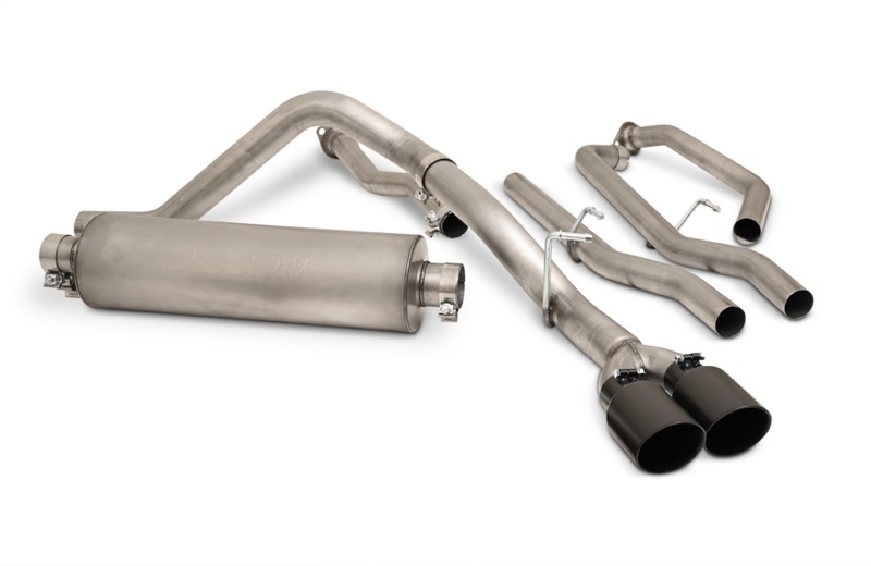 Toyota Tundra Performance Exhaust - Gibson - Cat-Back Dual Sport - Black - `22-`27 Toyota Tundra Performance Exhaust - Gibson - Cat-Back Dual Sport - Black - `22-`27