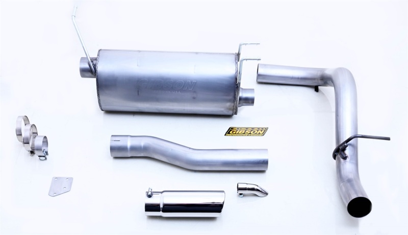 Ford Class A Motorhome/F53 Chassis Performance Exhaust - Gibson - Cat Back, Single - Stainless - `16-`25