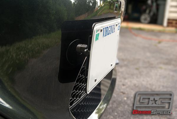 Subaru Outback License Plate Relocation Kit - GrimmSpeed - `10-`27
