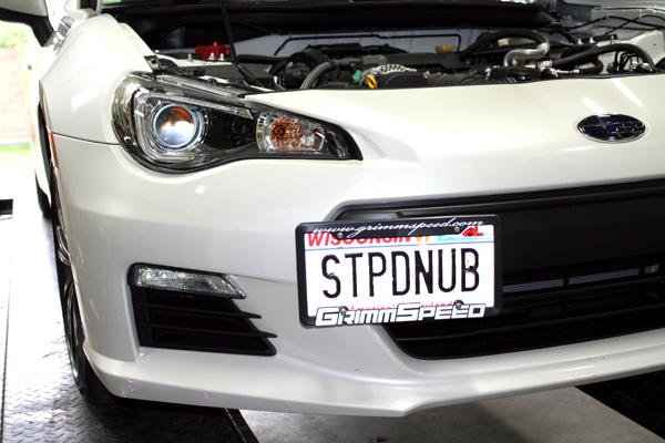 Subaru Outback License Plate Relocation Kit - GrimmSpeed - `10-`27