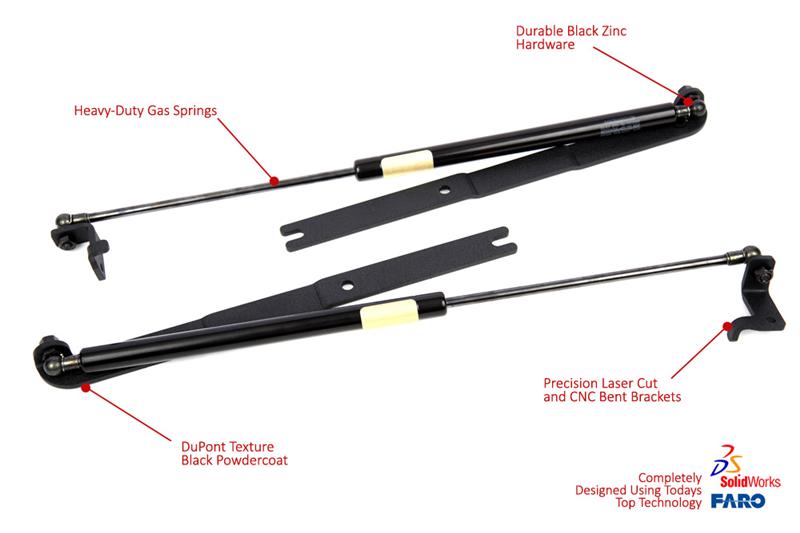 Scion FR S Hood Struts - GrimmSpeed - `13-`27