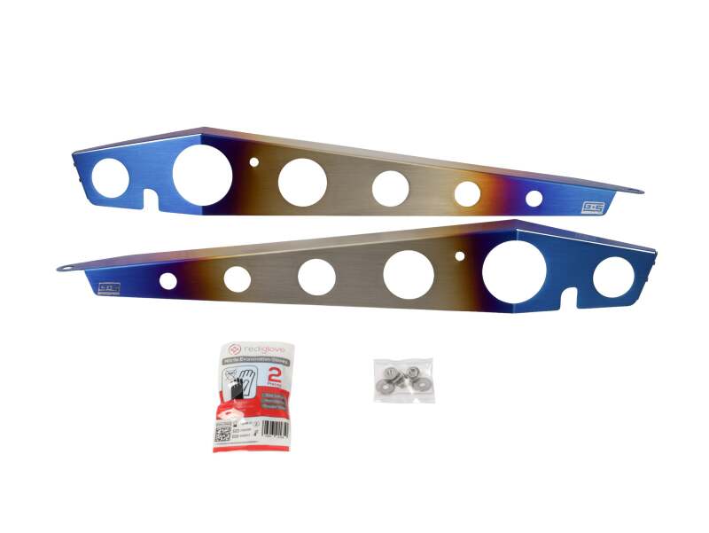 Subaru STI Fender Shrouds - GrimmSpeed - Titanium - `15-`21