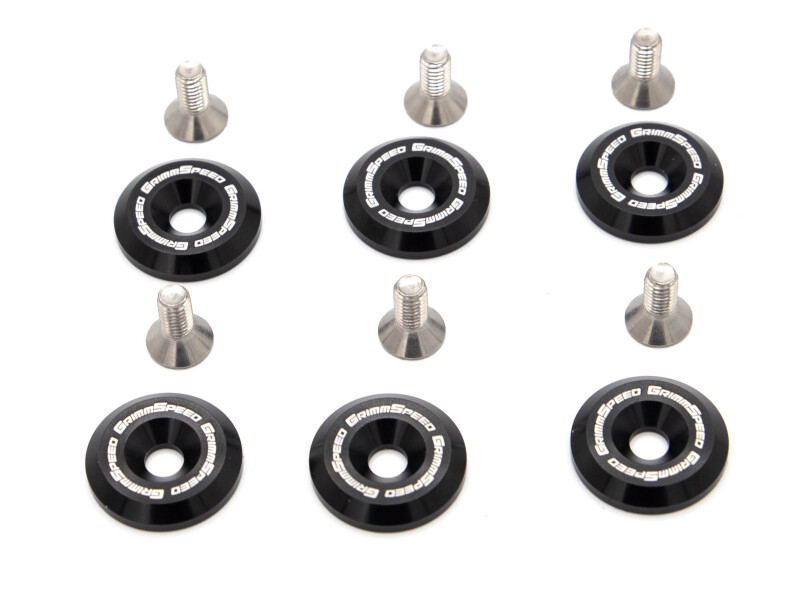 Subaru BRZ Engine Cover Kit - GrimmSpeed - Black - `22-`27