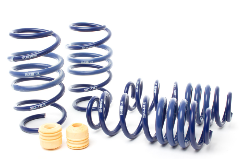 Volkswagen Golf R Coilover Suspension Kit - H&R - Sport Springs - `22-`27