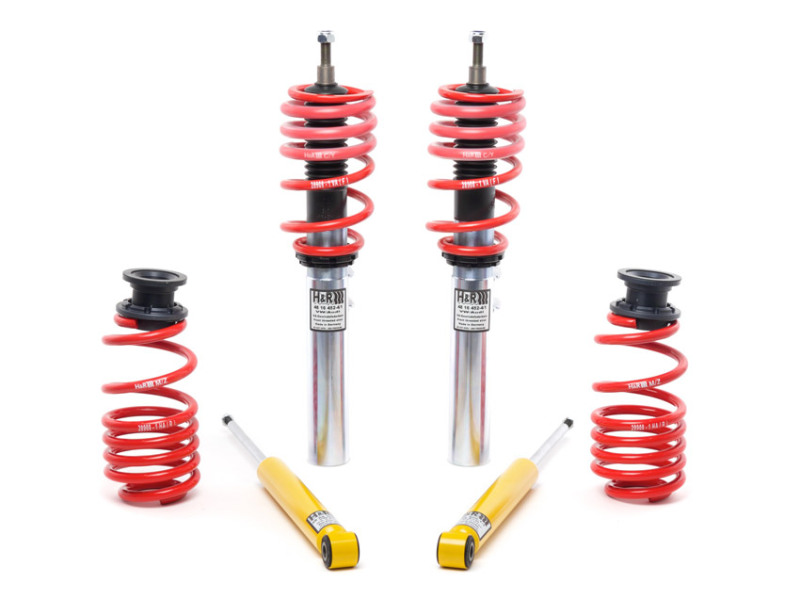 Volkswagen Golf GTI Coilover Suspension Kit - H&R - Ultra Performance - `10-`14