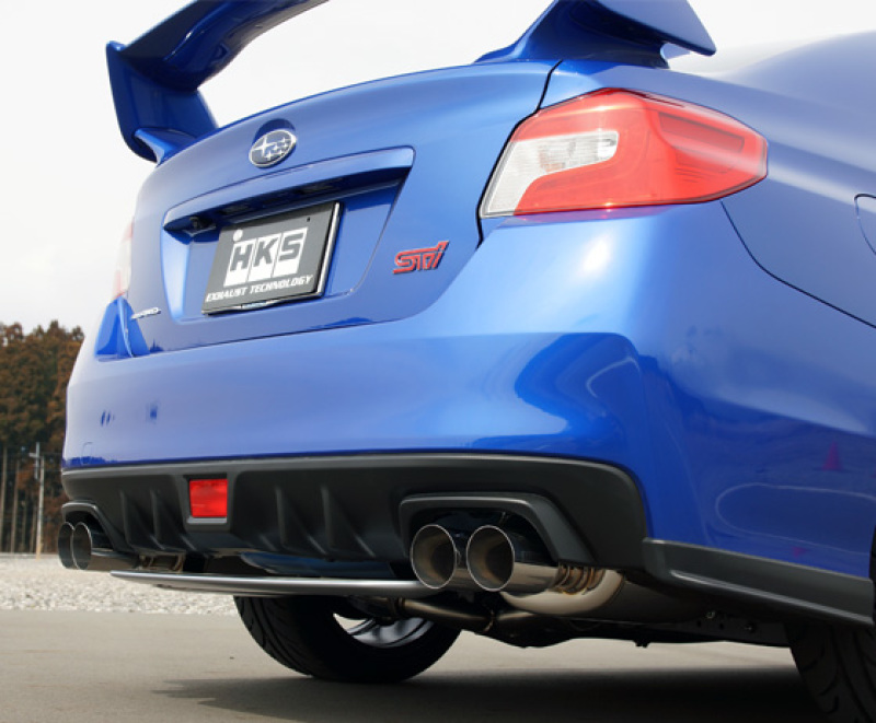 Subaru WRX STI Performance Exhaust - HKS - Legamax Premium - `15-`27