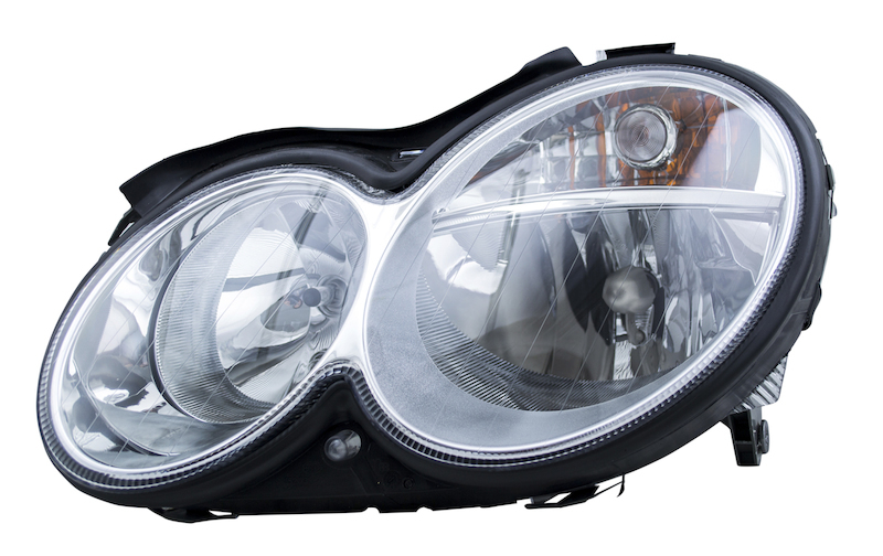 Mercedes-Benz CLK350 Headlight Assembly - Front - Hella - Halogen - 2006