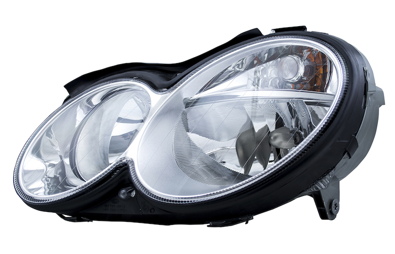 Mercedes-Benz CLK55 AMG Headlight Assembly - Front - Hella - Halogen - `03-`06