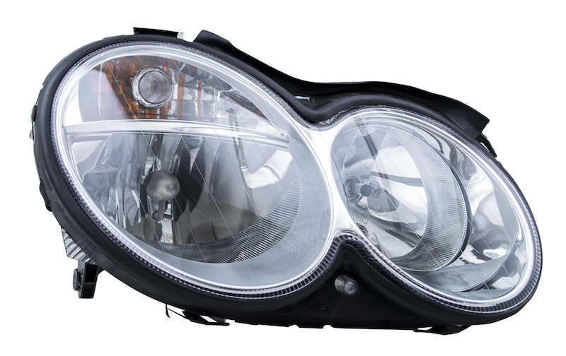 Mercedes-Benz CLK55 AMG Headlight Assembly - Front - Hella - Halogen - `03-`06