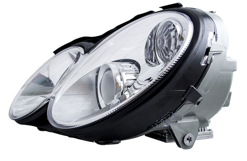 Mercedes-Benz CLK350 Headlight Assembly - Front - Hella - Halogen - `06-`09