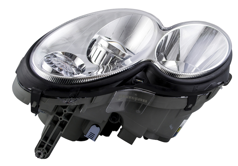 Mercedes-Benz CLK550 Headlight Assembly - Front - Hella - Halogen - `07-`09