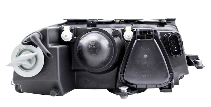 Volkswagen Passat Headlight Assembly - Hella - Halogen, 008350051, HLMP LH VW PASSAT B5 - `01-`05