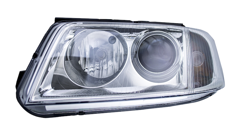 Volkswagen Passat Headlight Assembly - Hella - Halogen, 008350051, HLMP LH VW PASSAT B5 - `01-`05