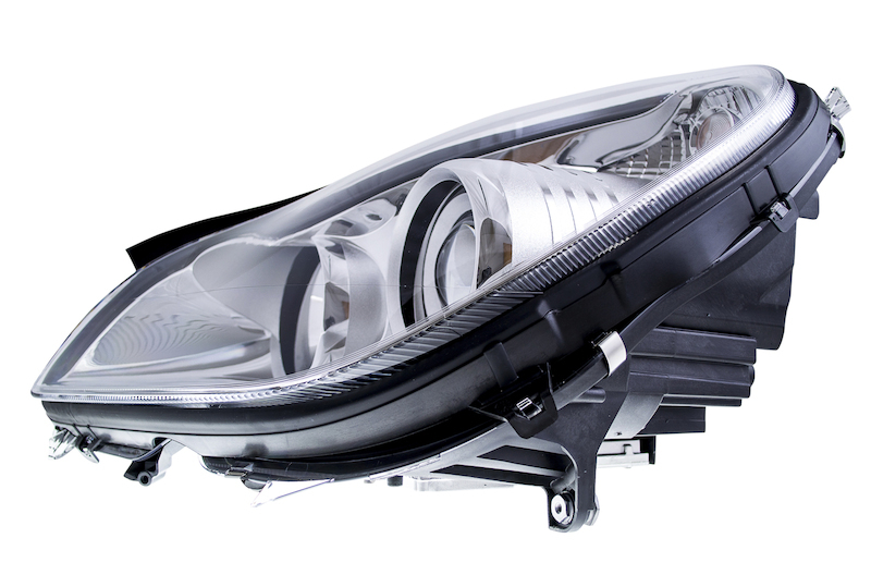Mercedes-Benz CLS55 AMG Headlight Assemblies - Hella - Bi-Xenon - 2006
