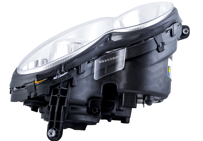 Mercedes-Benz CLK550 Headlight Assembly - Front - Hella - OE Replacement - `07-`09