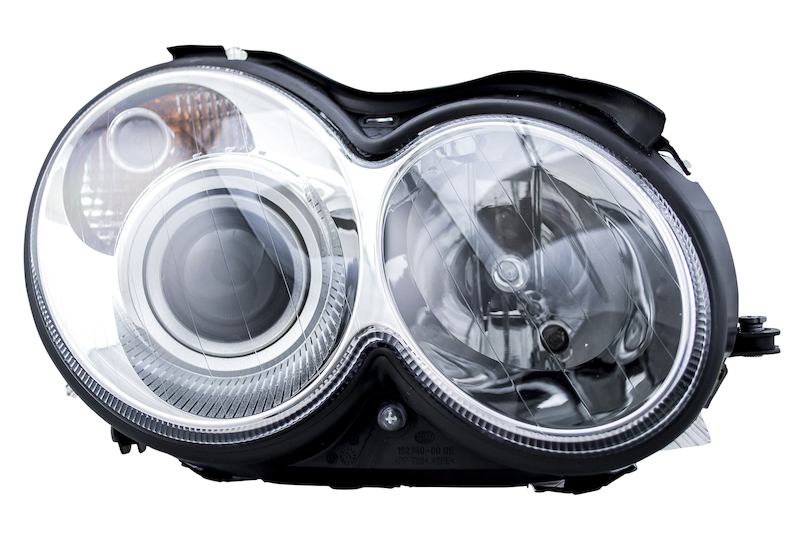 Mercedes-Benz CLK320 Headlight Assembly - Front - Hella - OE Replacement - `03-`05